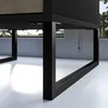 Schreibtisch, schwarz mit Eiche und sandfarben, CASPER-131 Produktbild-Vorschau 7