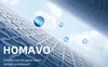 Abstract image with floating water droplets and a textured fabric-like surface, with text overlay. Produktbild-Vorschau