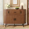Merax 2-stufiger Sideboard mit Schiebetüren und Schublade, Produktbild-Vorschau 1