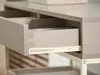 Konzolový stolík NIRAI s policou a šuplíkom - béžový / Náhľad obrázku produktu 6