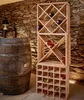 Casier à vin Zeller 25 bouteilles, pin, 52 x 25 x 52 cm, Voir les images du produit 6