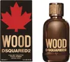 A product shot of Dsquared2 Wood Eau de Toilette for men, showing both the perfume bottle and its packaging. Anteprima dell’immagine prodotto