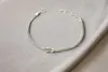 Armband Damen silberfarben mit Knoten – filigraner Produktbild-Vorschau 2