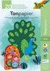 Glorex Tonzeichenpapierblock 130g/m² sortiert A4, 20 Blatt Produktbild-Vorschau 8