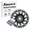 FANZTOOL Mola a tazza diamantata Abrasivo 180 mm x 22,2 mm, Anteprima dell’immagine prodotto 1