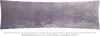 A long, rectangular pillowcase is shown horizontally against a light gray background. A measurement line with text is present below the pillowcase. Produktbild-Vorschau