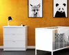 WEBABY - Wickelkommode Weiß ALBA| 3 Schubladen | 79 x 65 x Produktbild-Vorschau 3