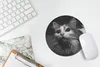 MuchoWow® Mauspad Mousepad Tierprofil Katze in schwarz und Produktbild-Vorschau 5