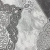 Tappeto grigio argento ornamento design di facile Anteprima dell’immagine prodotto 5