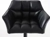 2er Set Barhocker HLO-CP1 Kunstleder schwarz  schwarz Produktbild-Vorschau 6