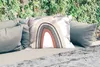 MuchoWow® Outdoor Kissen - Regenbogen - Pastell - Design - Produktbild-Vorschau 2