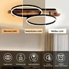 Deckenleuchte, LED Deckenleuchten mit Holz, Stufenlos Produktbild-Vorschau 5