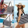Strandtasche Damen mit Reißverschluss, Große Strandtasche Produktbild-Vorschau 6
