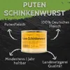 Puten Schinkenwurst 190g Dosenwurst Wurstkonserve Metzgerei Produktbild-Vorschau 4