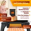 KESSER® Elektrokamin mit Heizlüfter & Fernbedienung 2000W Produktbild-Vorschau 4