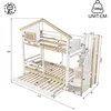 Flieks Etagenbett 90x200cm mit Ausziehbett, Kinderbett Produktbild-Vorschau 5