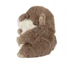 A plush toy hamster sitting on a white background. Produktbild-Vorschau