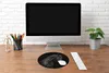 MuchoWow® Mauspad Mousepad Pferd - Tier - Schwarz 40x40 cm Produktbild-Vorschau 4