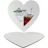 Leinwand für Malprojekte – Herzform, 20 x 20cm Produktbild-Vorschau 1