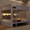 Etagenbett 160x200 cm mit 6 Stauraumschränken, Produktbild-Vorschau 4