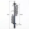 47cm XL Außenthermometer Analog Kunststoff Schwarz Produktbild-Vorschau 8