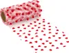 tüllstoff tüllband tüllrolle dekostoff band kostüm tüllrock tütü karneval fasching valentinstag mit motiven muster 15 cm 9 m Produktbild-Vorschau