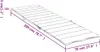 vidaXL Cuscino lettino Taupe 200x70x3 cm Tessuto Oxford Anteprima dell’immagine prodotto 8