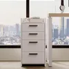 Weiße Kommode, Container für Schreibtisch, Büroschrank, Produktbild-Vorschau 4