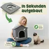 Katzenhöhle Katzenhaus Katzenbett zooprinz Rocky | Plüsch | Produktbild-Vorschau 6