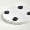 Zeller Present Glasuntersetzter-Set 'Marmor' 4-teilig Produktbild-Vorschau 3