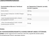 Nutritional information and ingredients for a food supplement. Produktbild-Vorschau