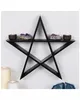 Schwarzes Pentagramm Wandregal 40cm Produktbild-Vorschau 3