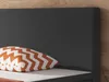 Boxspringbett Berlin 140x200 cm Webstoff Anthrazit Produktbild-Vorschau 3
