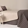 Luxus Tagesdecke Living Trend 240x260 Schokobraun Produktbild-Vorschau 5