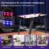 COSTWAY Table de air hockey LED, table de jeu air hockey Voir les images du produit 8