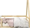Hausbett SILA aus massiver Kiefer, schönes Montessori Bett Produktbild-Vorschau 4