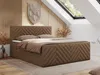 MKS MEBLE Boxspringbett 120x200 mit Bettkasten Matratze H4 Produktbild-Vorschau 1
