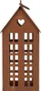 Clayre & Eef figura decorativa casa 13x11x30 cm metallo Anteprima dell’immagine prodotto 3