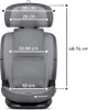 KINDERKRAFT Siège auto Oneto3 i-Size 76-150cm + Isofix Gris Voir les images du produit 19