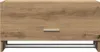 vidaXL Szafa Artisan dąb 70x32,5x35 cm materiał Podgląd zdjęcia produktu 4