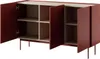 FURNLUX Sideboard Color Red 144cm / Hauptfarbe: Rot / Produktbild-Vorschau 2