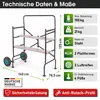 BRAST Mobiles Arbeitsgerüst Rollgerüst Arbeitsbühne auf Produktbild-Vorschau 6