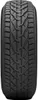 A close-up, front-facing view of a car tire tread. Produktbild-Vorschau