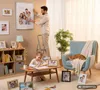 2er 3er 5er Pack Photo Style Set Bilderrahmen Wanddeko Produktbild-Vorschau 4