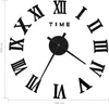 vidaXL 3D-Wanduhr Modernes Design Schwarz 100 cm XXL Produktbild-Vorschau 5