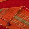 Natur Teppich Kelim Navarro Rot Orange, Größe:120x180 cm Produktbild-Vorschau 6