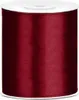 Ruban cadeau satin rouge vin 25m 100mm de large Voir les images du produit 1