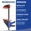 WORKPRO Einhandzwingen 2 Stück, Schraubzwingen Set 2 in 1, Produktbild-Vorschau 4