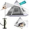 Skandika Luftzelt Tipi Hetta 460 Air Protect | Aufblasbares Produktbild-Vorschau 1