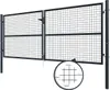Doppelflügeliges Zauntor 3m OLGA H.130cm grau Produktbild-Vorschau 6
